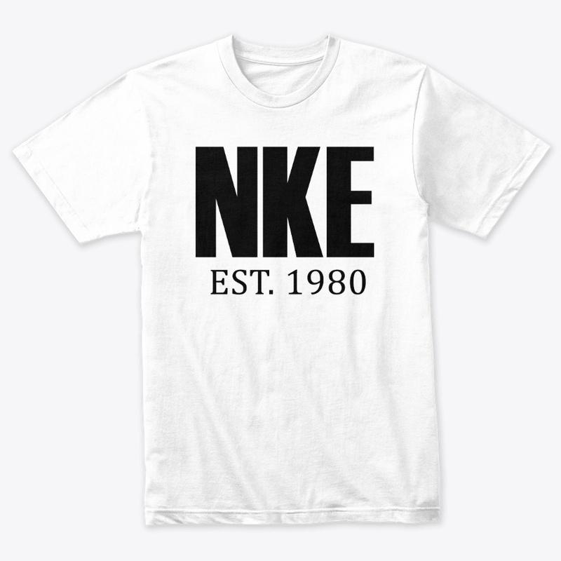 Triblend NKE Stock Ticker Tee