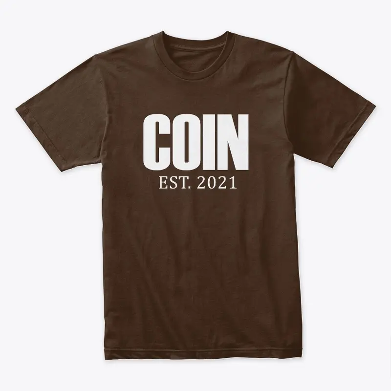 COIN Premium Colors Stock Ticker Tee