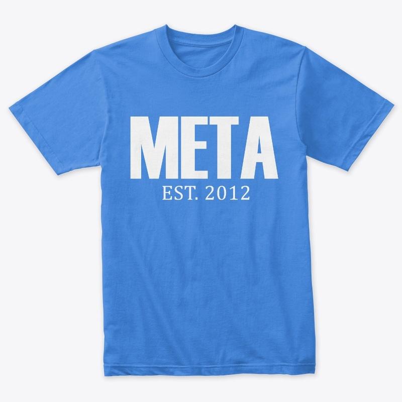 Triblend META Stock Ticker Rev Shirt